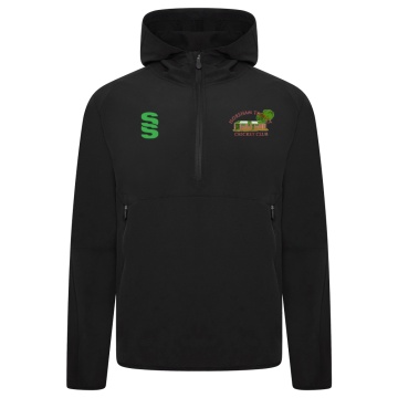 Dual Elite 1/4 Zip Hoody / Rain Jacket : Black