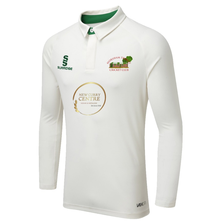 Ergo Long Sleeve Cricket Shirt Green